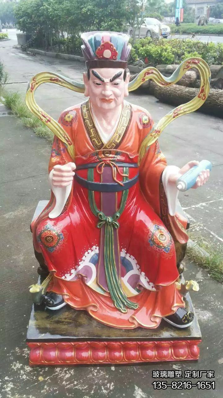 寺廟玻璃鋼彩繪太歲神像雕塑 寺廟玻璃鋼彩繪太歲神像雕塑