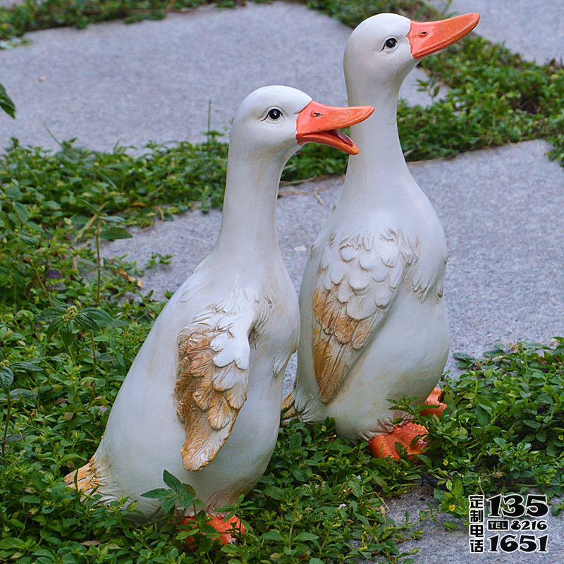 公園景區(qū)玻璃鋼仿真動物鴨子雕塑 公園景區(qū)玻璃鋼仿真動物鴨子雕塑