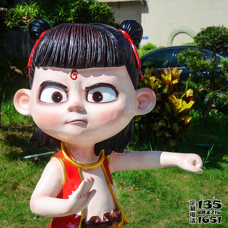電影院商場(chǎng)玻璃鋼卡通動(dòng)漫人物哪吒雕塑 電影院商場(chǎng)玻璃鋼卡通動(dòng)漫人物哪吒雕塑